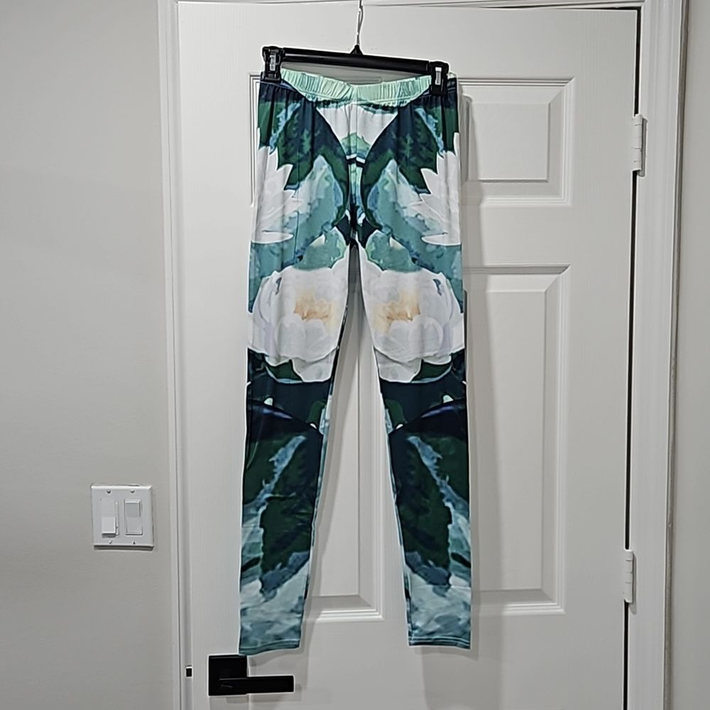 Floral leggings
